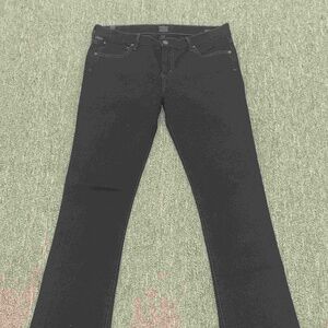 Humanity by Jerome Dahan Black Flare Jeans Women’s Size 30 Stretch Denim